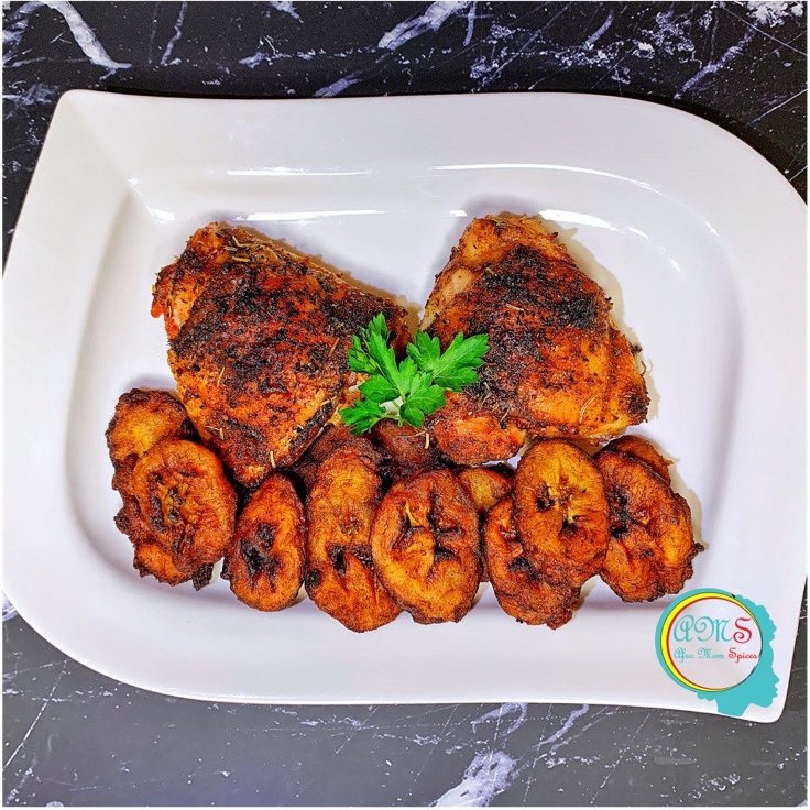 Baked Chicken Thighs Recipe - Afro Mom Spices